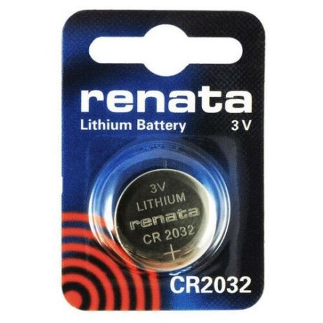 Батарейка CR2032 - Renata (1 штука)