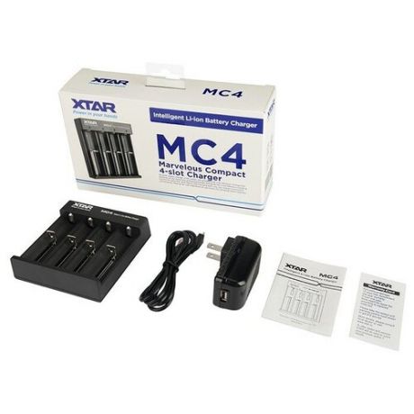 Зарядное устройство XTAR MC4S (4x0.5A / 2x1A)