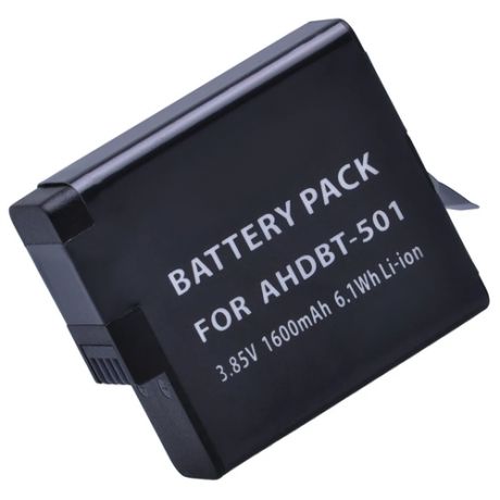 Акккумуляторная батарея Run Energy для экшн камеры GoPro Hero 5, 6, 7, 8