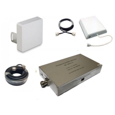 Усилитель сигнала сотовой связи GSM 4G - Комплект Talent RE 1800 МГц (60 dB) с панельной антенной Крокс