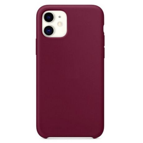 Чехол силиконовый на айфон Silicone Case для Apple iPhone 11, матовый зеленый (дикий кактус)