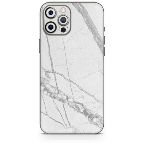 Виниловая наклейка FBR Skinz Мрамор для Apple iPhone 13 Pro белый