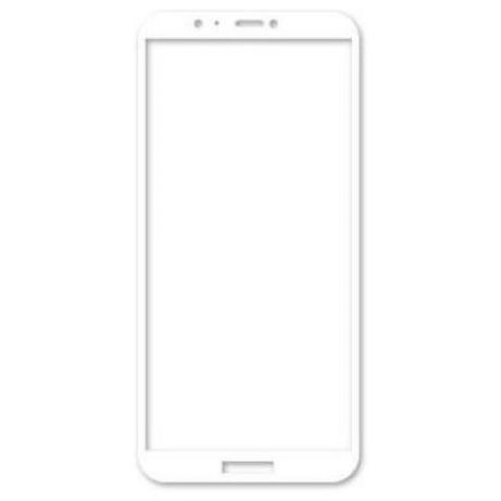 Защитное стекло для Honor Huawei P Smart 2018/Enjoy 7S (Белое)