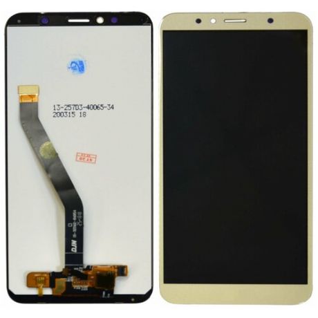 Дисплей с тачскрином для Huawei Y6 2018 (золотой)