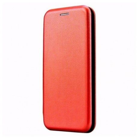 Чехол- книга боковая для Xiaomi Redmi 8 красный
