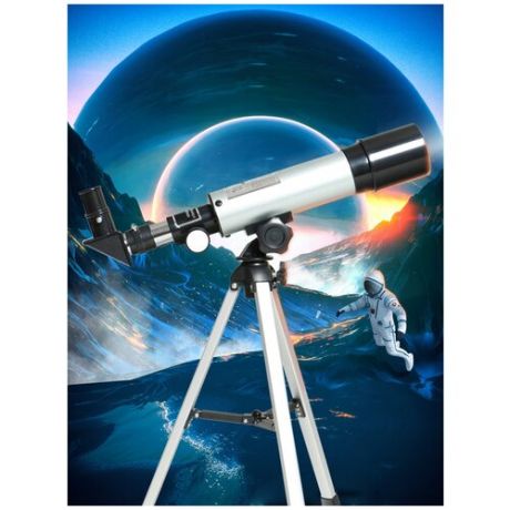 Телескоп RIFRAY 36050/Телескоп астрономический/Телескоп детский/Телескоп рефрактор/Подзорная труба детская/Бинокль