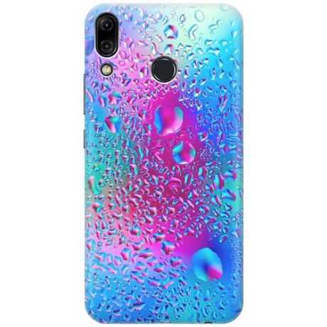 Силиконовый чехол Сине-розовые краски на ASUS ZenFone 5Z (ZS620KL) / Асус Зенфон 5 Зет