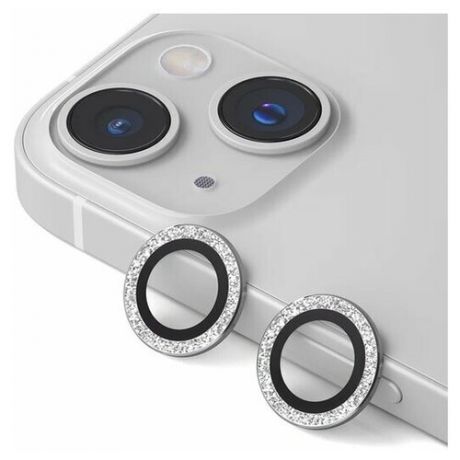 BlueO стекло Camera ARMOR lens (алюмин. кромка, 2 шт) iPhone 11/12/12 mini, 0.26 Diamond