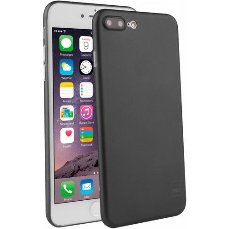 Чехол-накладка для iPhone 7 Plus/8 Plus Uniq Bodycon Case, черный/translucent black (IP7PHYB-BDCSMK)