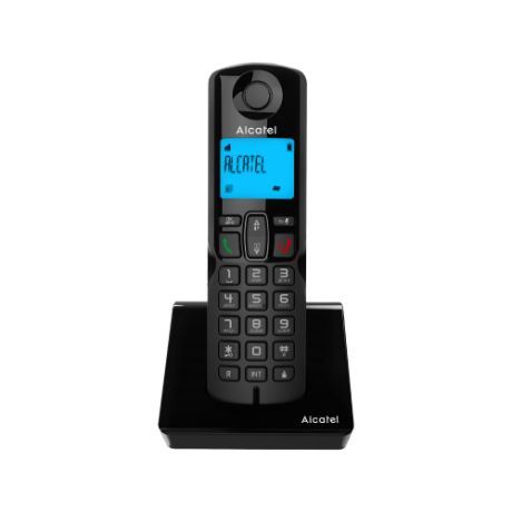 Радиотелефон Alcatel S230 RU BLACK (чёрный)