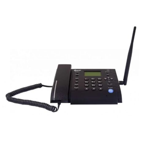 Телефон DADGET MT3020, стационарный сотовый телефон (черный)