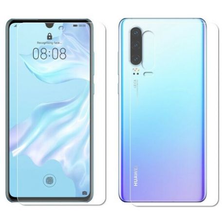 Гидрогелевая пленка LuxCase для Huawei P30 0.14mm Front and Back Transparent 86114