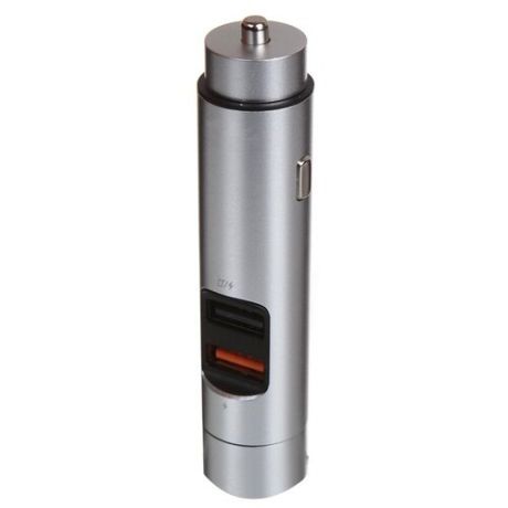Зарядное устройство Baseus Energy Column Car Wireless MP3 Charger Silver CCNLZ-B0S