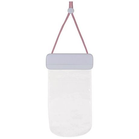 Чехол водонепроницаемый Baseus Lets go Slip Cover Waterproof Bag White-Pink ACFSD-D24