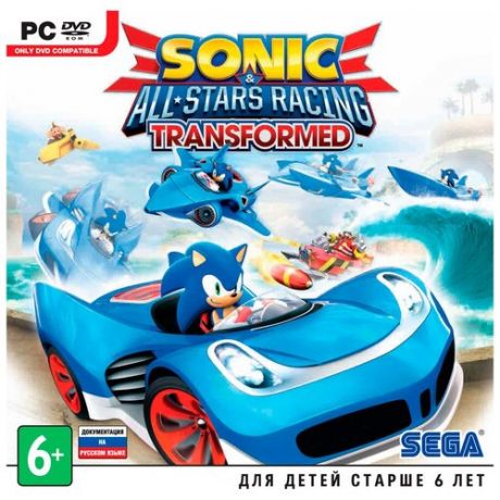 Игра для Xbox 360 Sonic & All-Stars Racing Transformed, английский язык