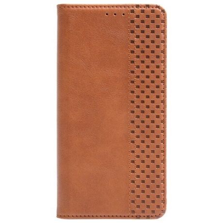 RE:PA Чехол - книжка Wallet Case для Samsung Galaxy M31S коричневый
