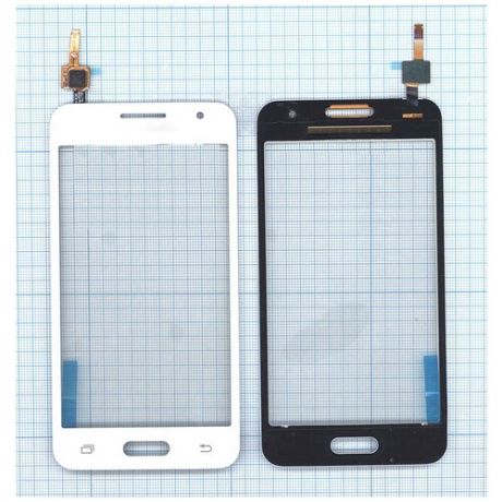 Сенсорное стекло (тачскрин) для Samsung Galaxy Core 2 SM-G355H белое