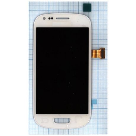 Модуль (матрица + тачскрин) для Samsung Galaxy S3 III mini GT-I8190 белый