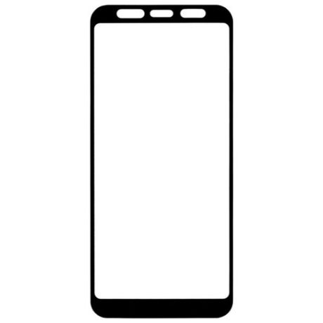 Защитное стекло для Samsung Galaxy A8 Plus 2018 (Черное)