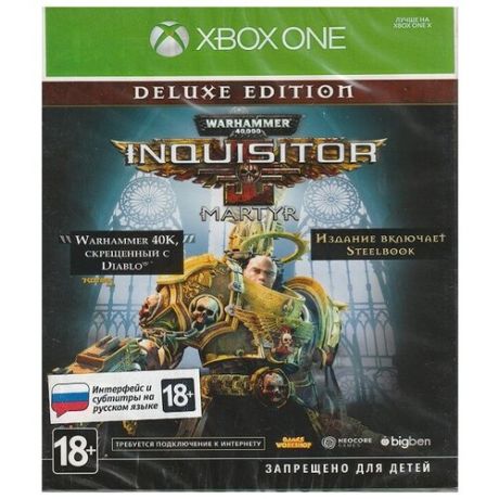 Игра Warhammer 40.000: Inquisitor Martyr Deluxe Edition Русская версия (Xbox One)