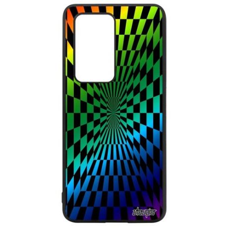 Чехол на смартфон // Huawei P40 Pro // "Иллюзия шахмат" Зеркало Двухцветный, Utaupia, цветной