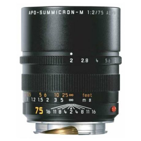 Объективы Leica Apo-Summicron-M 75mm f/2.0 ASPH Silver