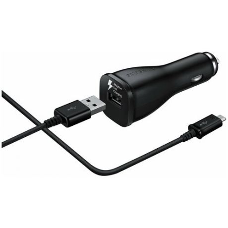 Автомобильное зарядное устройство Samsung Adaptive Fast Charging Car Adapter EP-LN915 Black