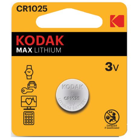 Kodak Батарейка Kodak CR1025-1BL