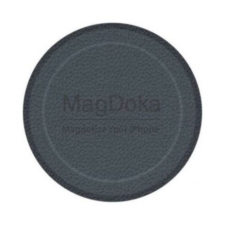 SwitchEasy Магнитное крепление SwitchEasy MagDoka Mounting Disc для зарядного устройства Apple MagSafe. Совместим с Apple iPhone 12&11. Внешняя отделка: полиуретан. Цвет: синий.