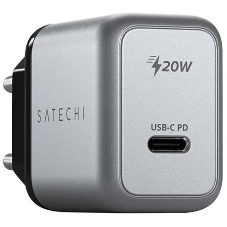 Зарядное устройство Satechi Wall Charger (USB-C PD), серый космос