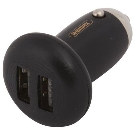 Автомобильное зарядное устройство Remax Mushroom Head 2 USB (RCC210), черный