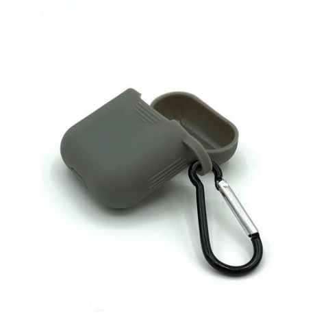 Чехол для наушников Apple AirPods/AirPods 2 серый