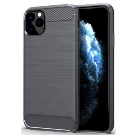 Чехол Carbon для iPhone 11 Pro серия Карбон | серый