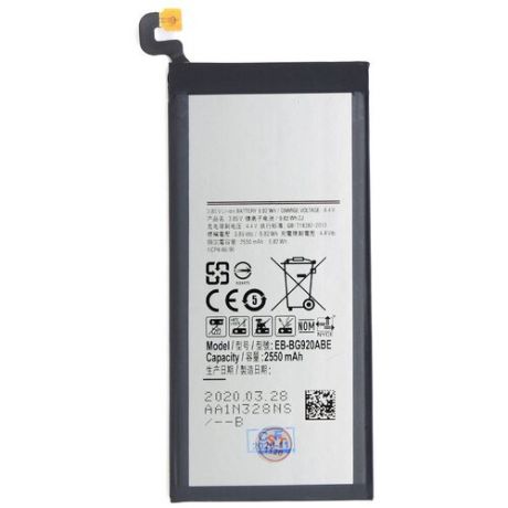 Аккумуляторная батарея (АКБ) для Samsung BG920ABE G920 S6