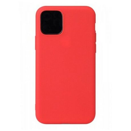 Силиконовая накладка тонкая 0.33 мм для Apple iPhone 12 (5.4) красный