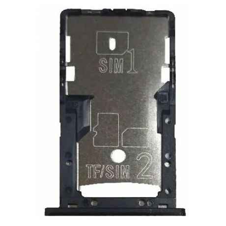 Контейнер SIM для Xiaomi Redmi 4A (черный)