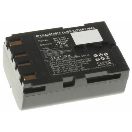 Аккумуляторная батарея iBatt 1100mAh для Jvc BN-V416U