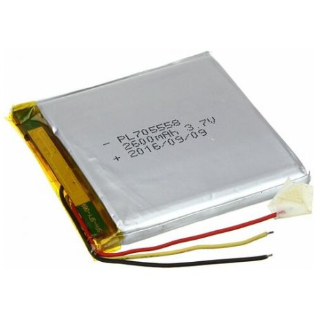 Аккумулятор 3.7V 2.6Ah Li-Po 705558
