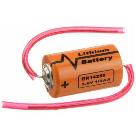 Батарейка MINAMOTO ER14250 (1/2AA) 3.6V с проводами для охранной сигнализации
