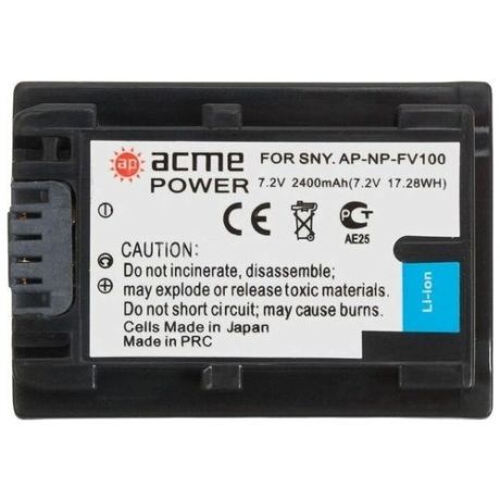 Аккумулятор для видеокамер AcmePower AP-NP-FV100