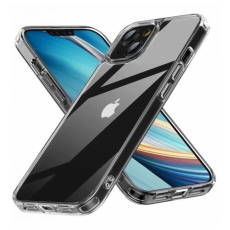 Чехол для iPhone 13 mini силиконовый прозрачный Premium (Айфон 13мини / Айфон 13 мини)