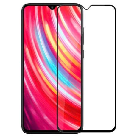 Защитное стекло Xiaomi Redmi Note 8 full glue 3d black