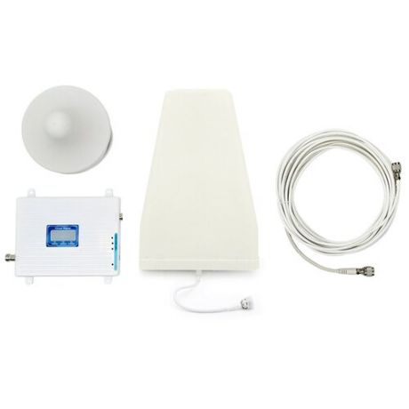 Усилитель сигнала связи Power Signal Optimal New 900/1800/2100 MHz (для 2G, 3G, 4G) 70 dBi, кабель 15 м комплект