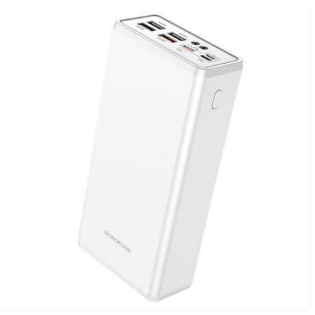 Внешний аккумулятор Borofone BJ11A 40.000mAh с 4-мя USB-выходами, быстрая зарядка, функция Fast Charger QC 3.0 + PD 3.0, мощность 22,5Вт, черный