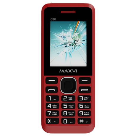 Мобильный телефон Кнопочные телефоны Maxvi C20 (Чёрный)