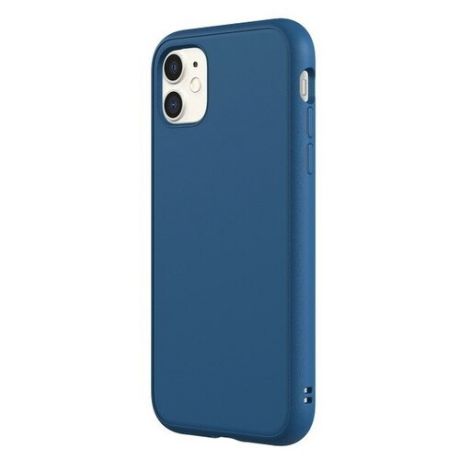 Чехол-накладка RhinoShield синий для Apple iPhone 11 с защитой от падений с 3.5 м