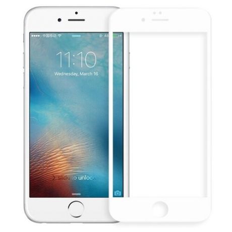 Защитное стекло Svekla для APPLE iPhone 6 / 6S Full Screen White ZS-SVAP6-FSWH