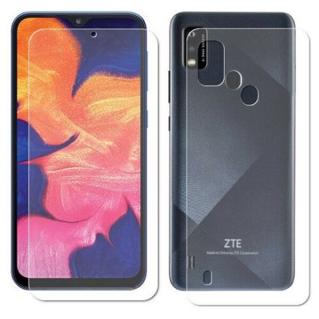 Гидрогелевая пленка LuxCase для ZTE Blade A51 0.14mm Front and Back Transparent 86513
