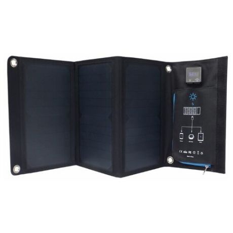 Портативная раскладная солнечная панель Solar Charger SunPower 21Вт 21W