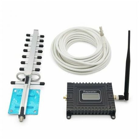 Усилитель сигнала связи Power Signal 2100 MHz (для 2G) 65 dBi, кабель 10 м комплект